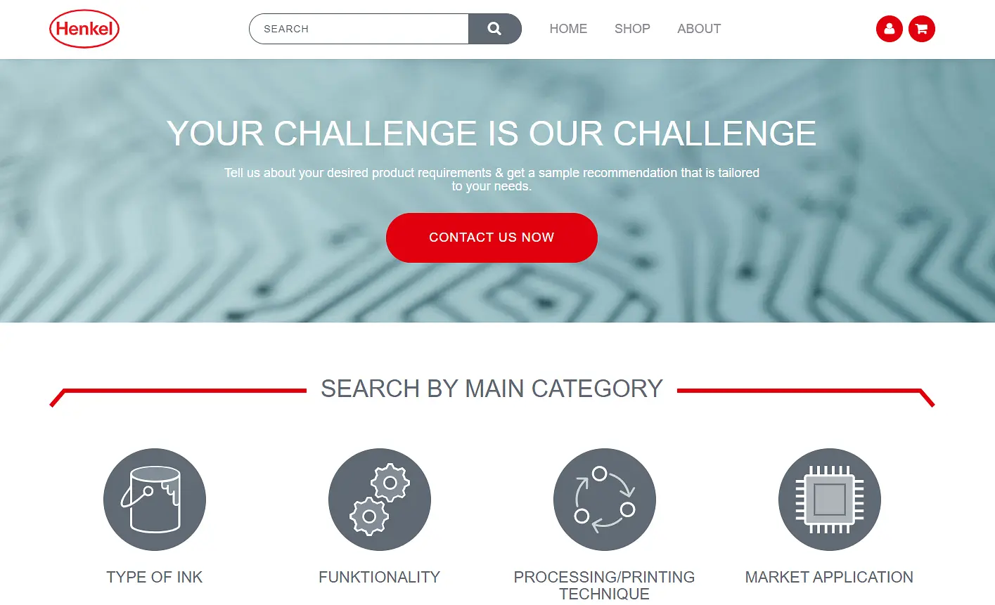 The online shop for printed electronics product samples provides a unique experience in comparing and selecting material solutions for smart applications.