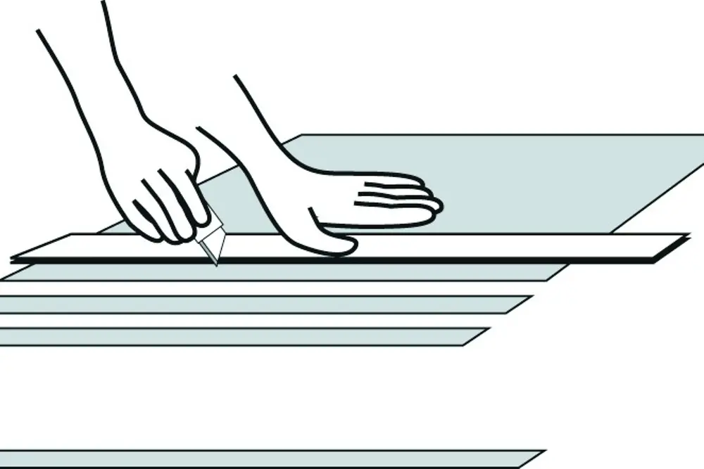 Mit Pattex 100% ein altes Serviertablett mit Kork aufpeppen