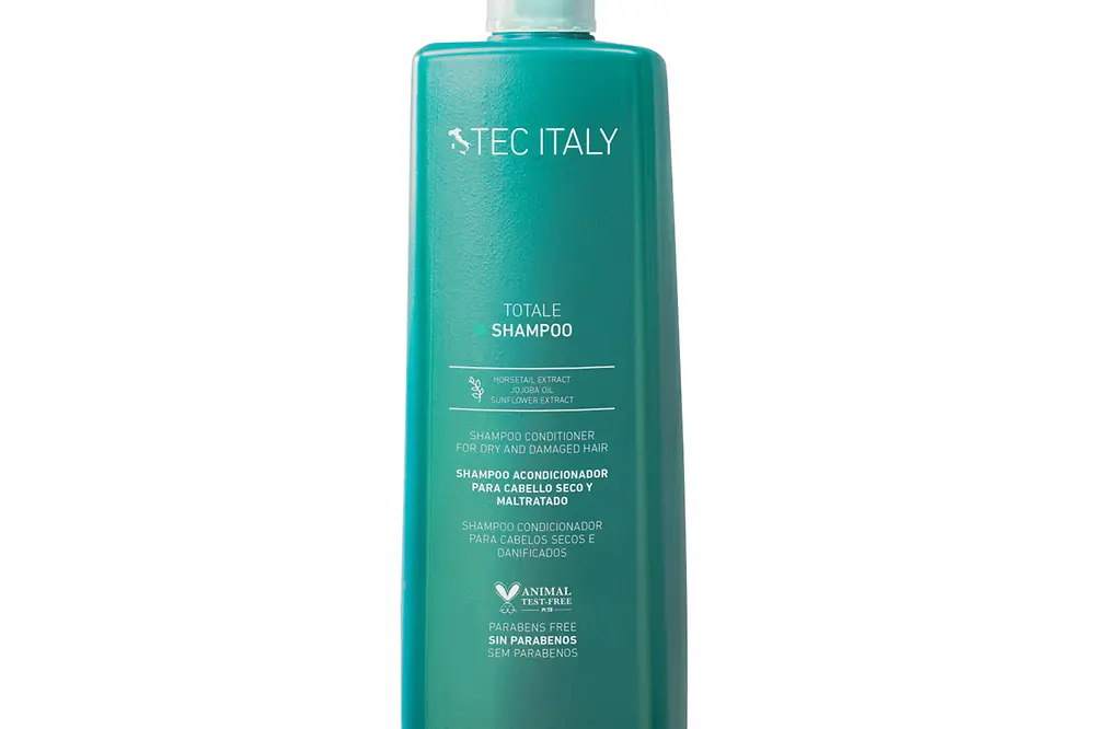 Botella del Shampoo Totale de la marca Tec Italy