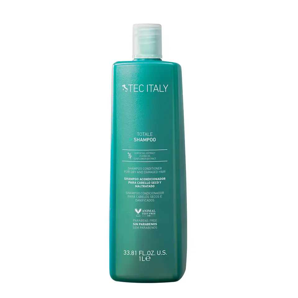 Botella del Shampoo Totale de la marca Tec Italy