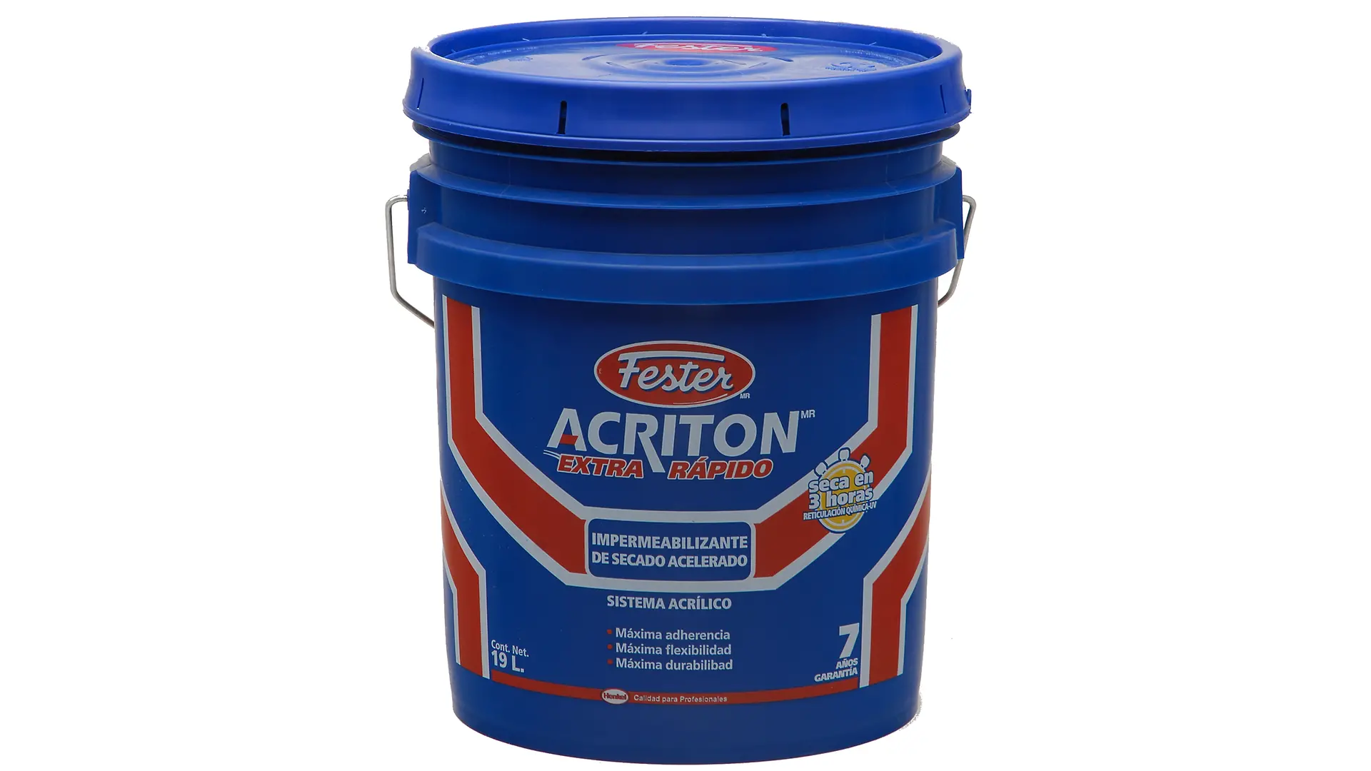 Fotografía de una cubeta vintage del impermeabilizante Fester.