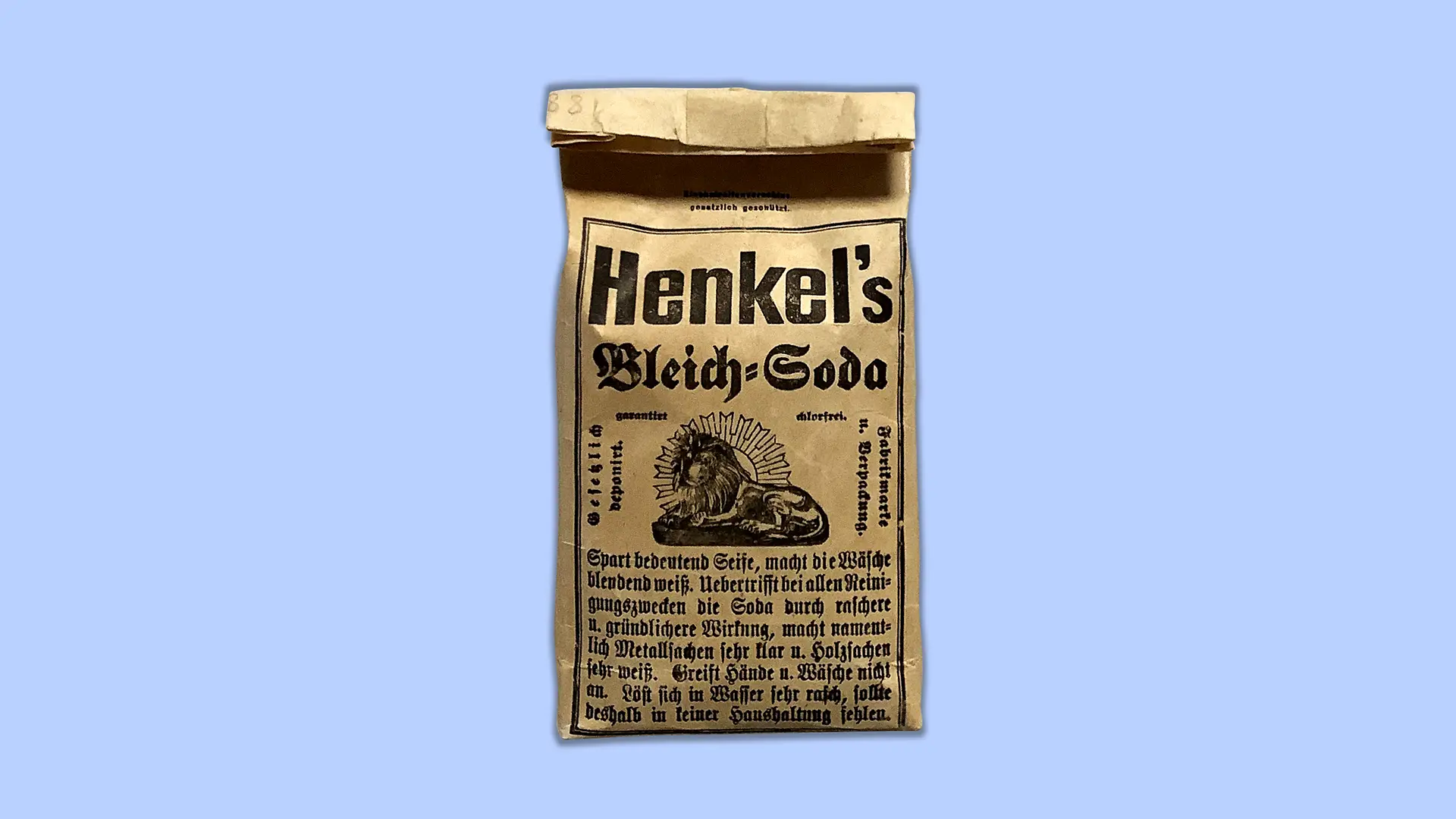 Empaque de Henkel’s Bleich-Soda.