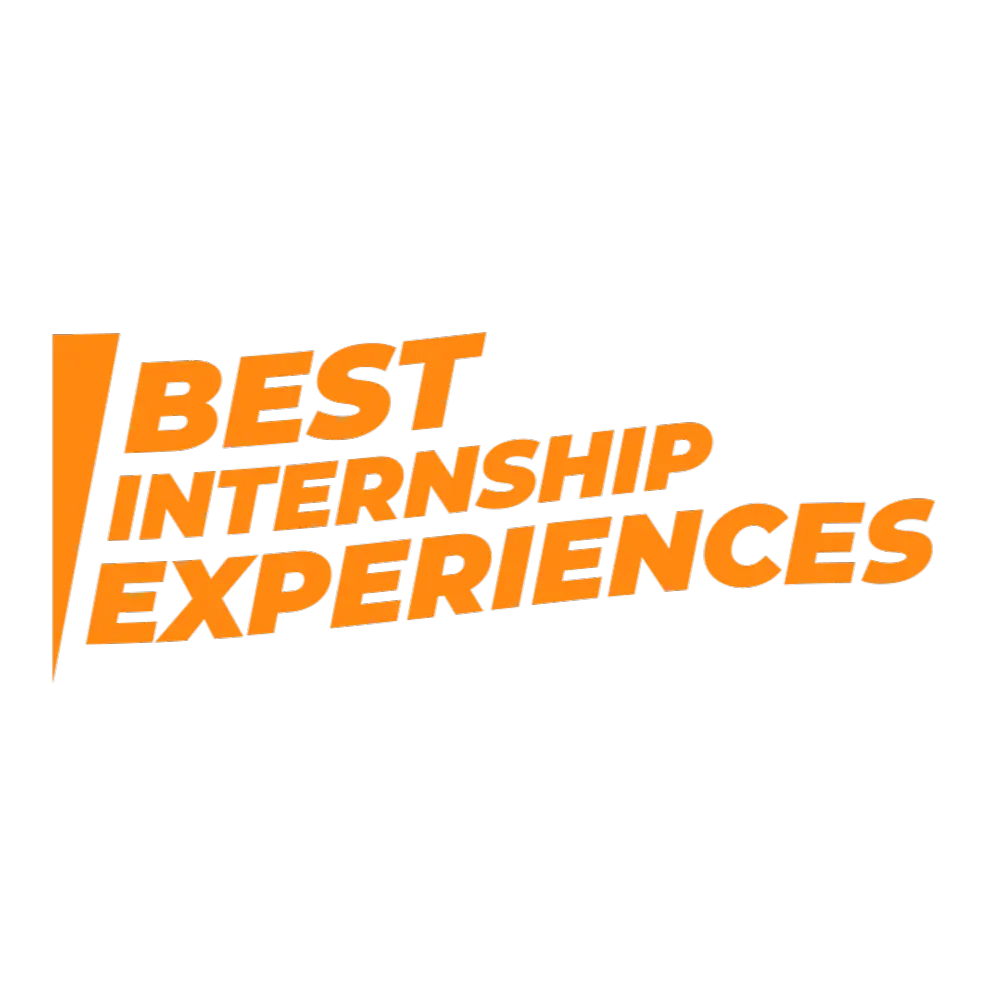 Logotipo del premio “Best Internship Experiences 2026”.