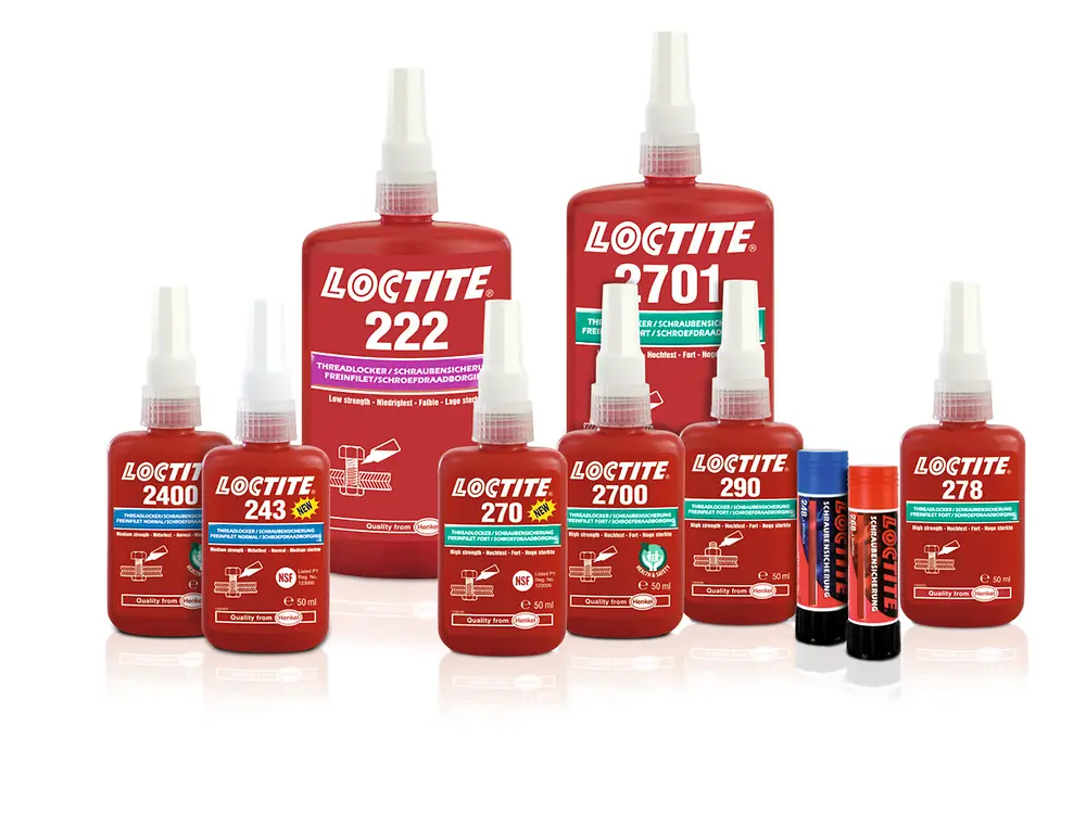 Loctite Schraubensicherungen