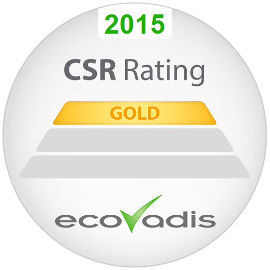 Henkel was rewarded with the “Gold Recognition  Level” by EcoVadis
