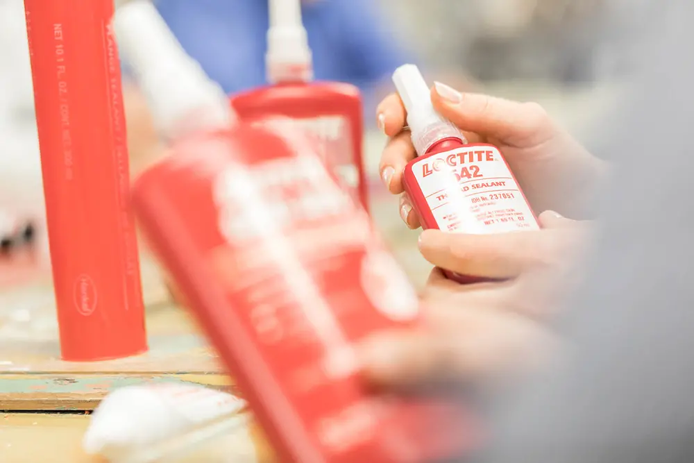 The empty adhesive bottles are collected by Henkel customers and sent to TerraCycle for recycling.