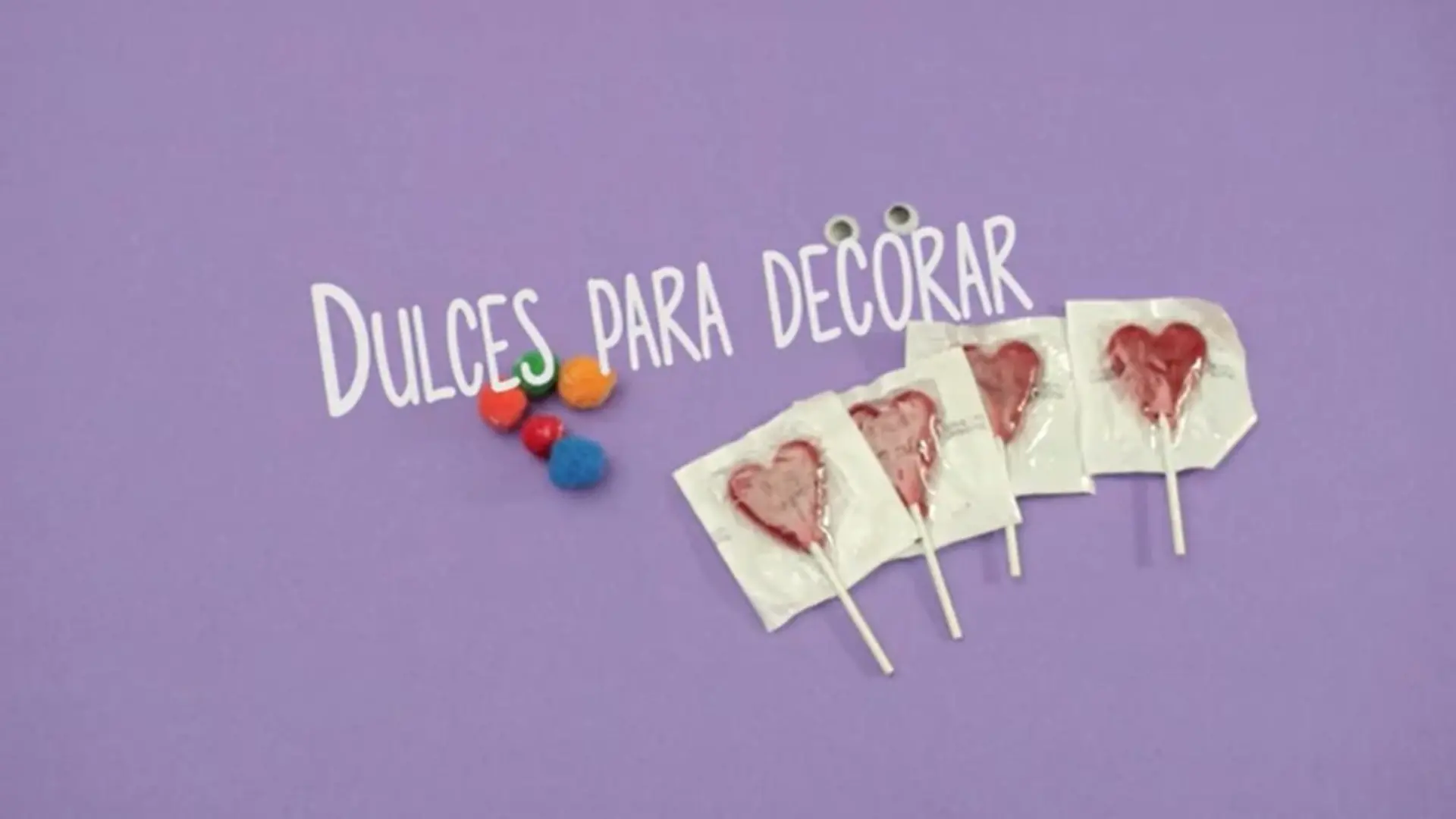 Dulces para decorar